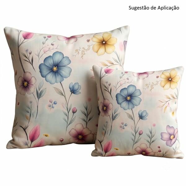 almofada estampada